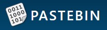 pastebin.com - a way of pasting / posting information